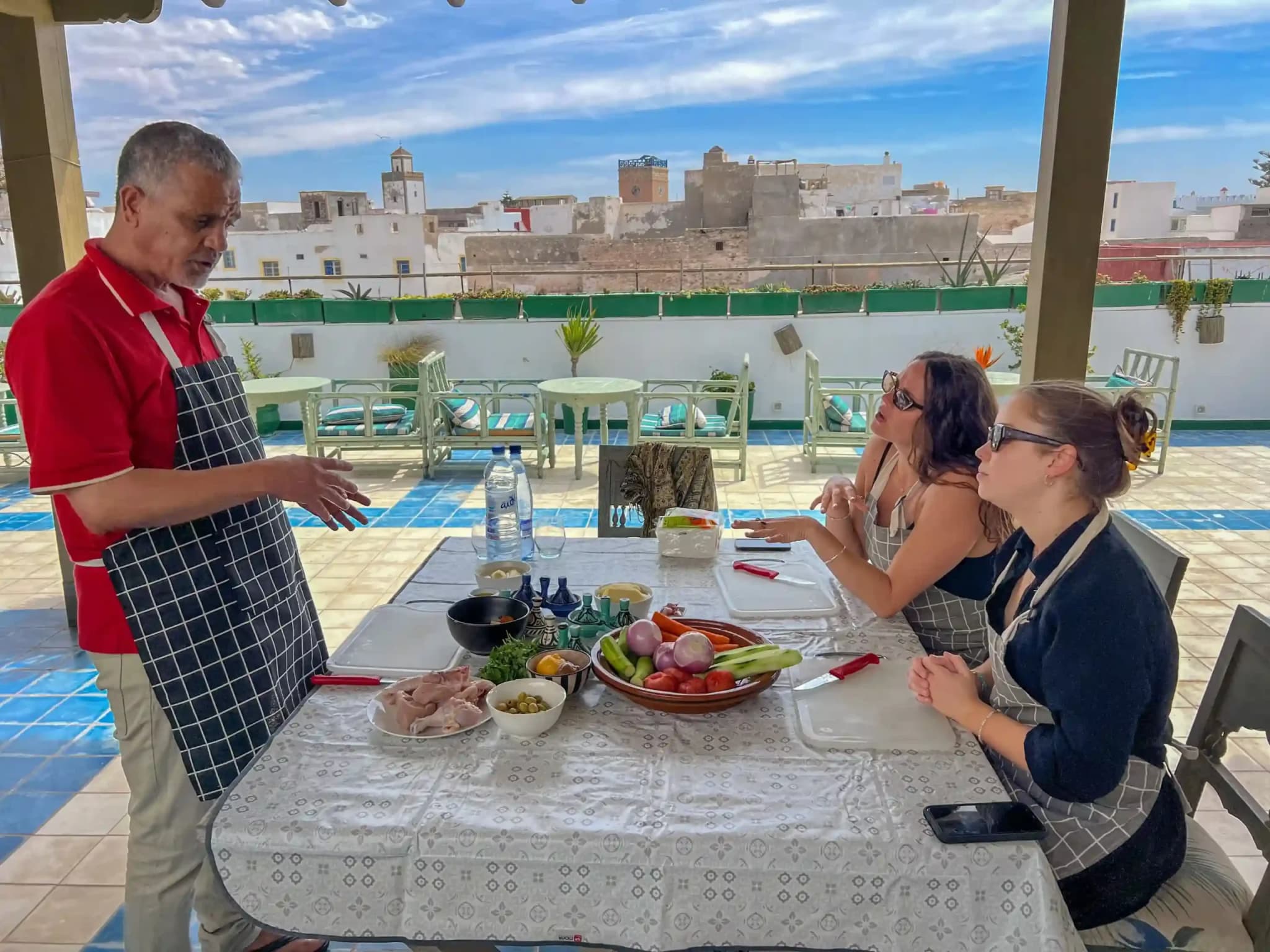 Cours de cuisine Essaouira : photos et vidéos pro incluses