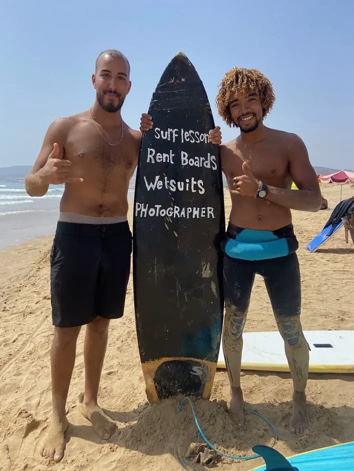 Cours surf Taghazout : initiation et progression tous niveaux