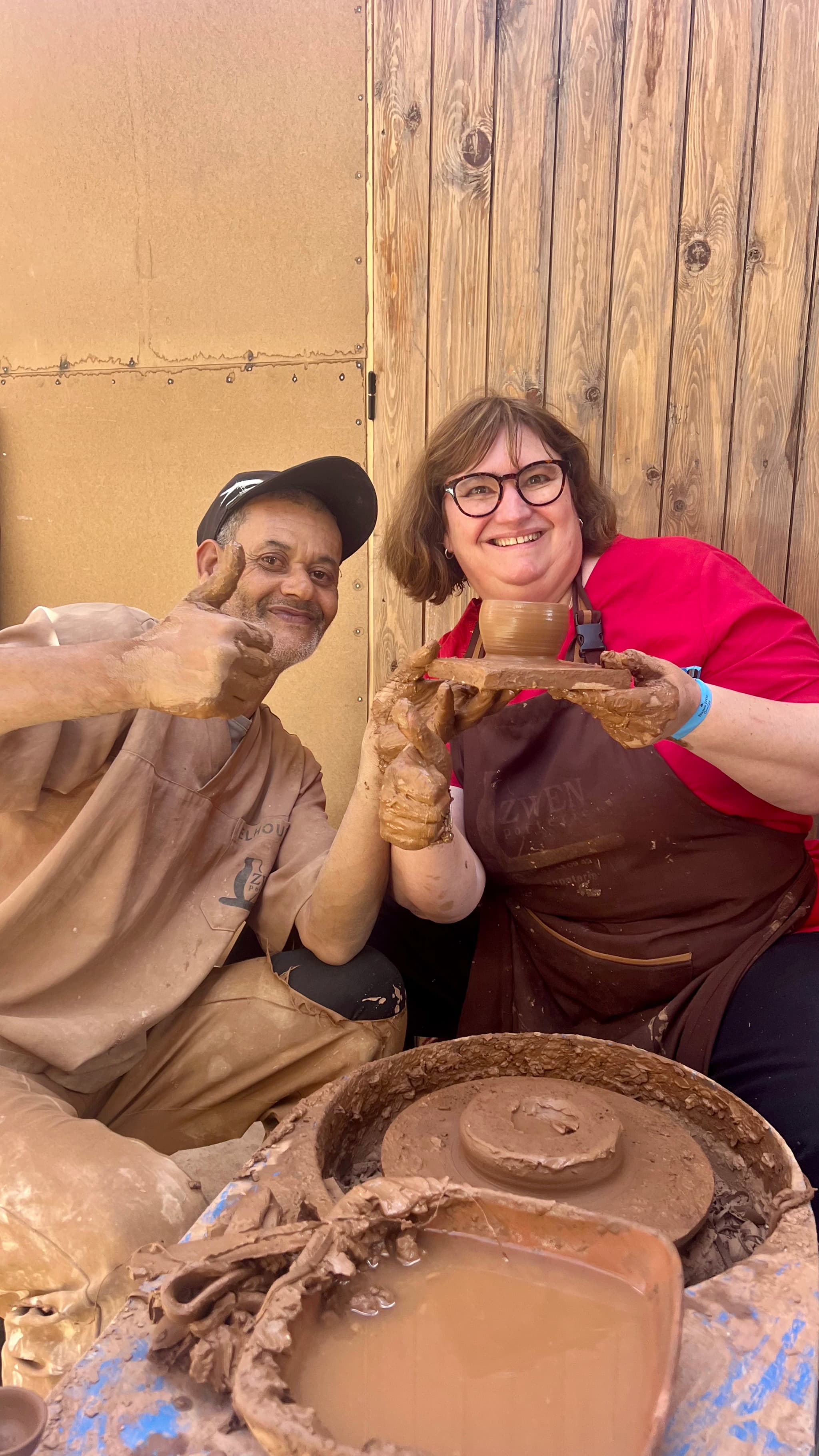 On reviendra a l'atelier de poterie d'Agadir, merci Mehdi