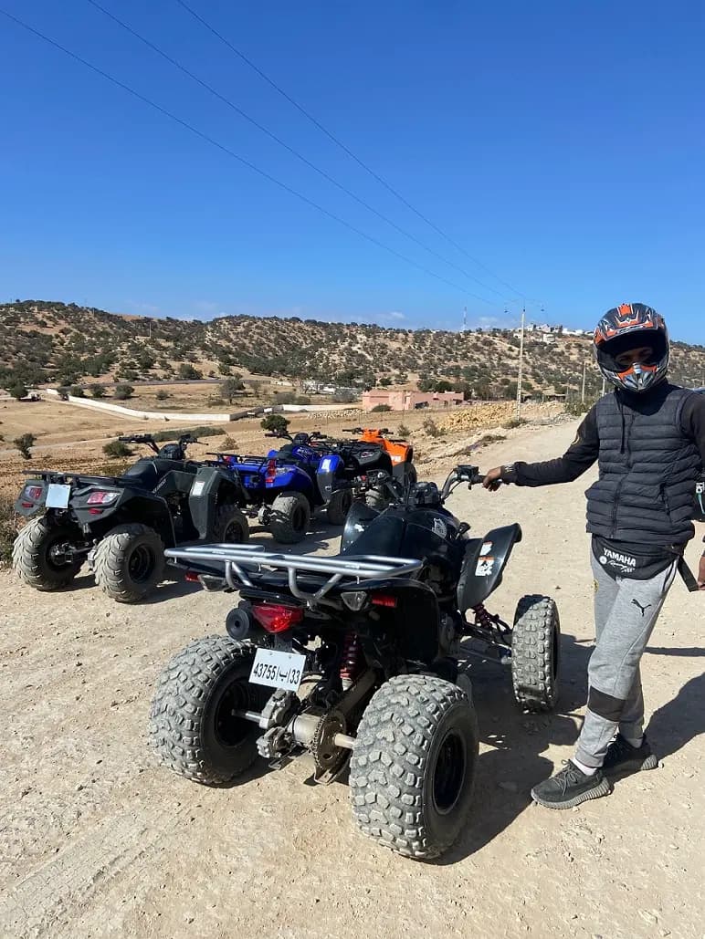 Le quad n'attend que vous
