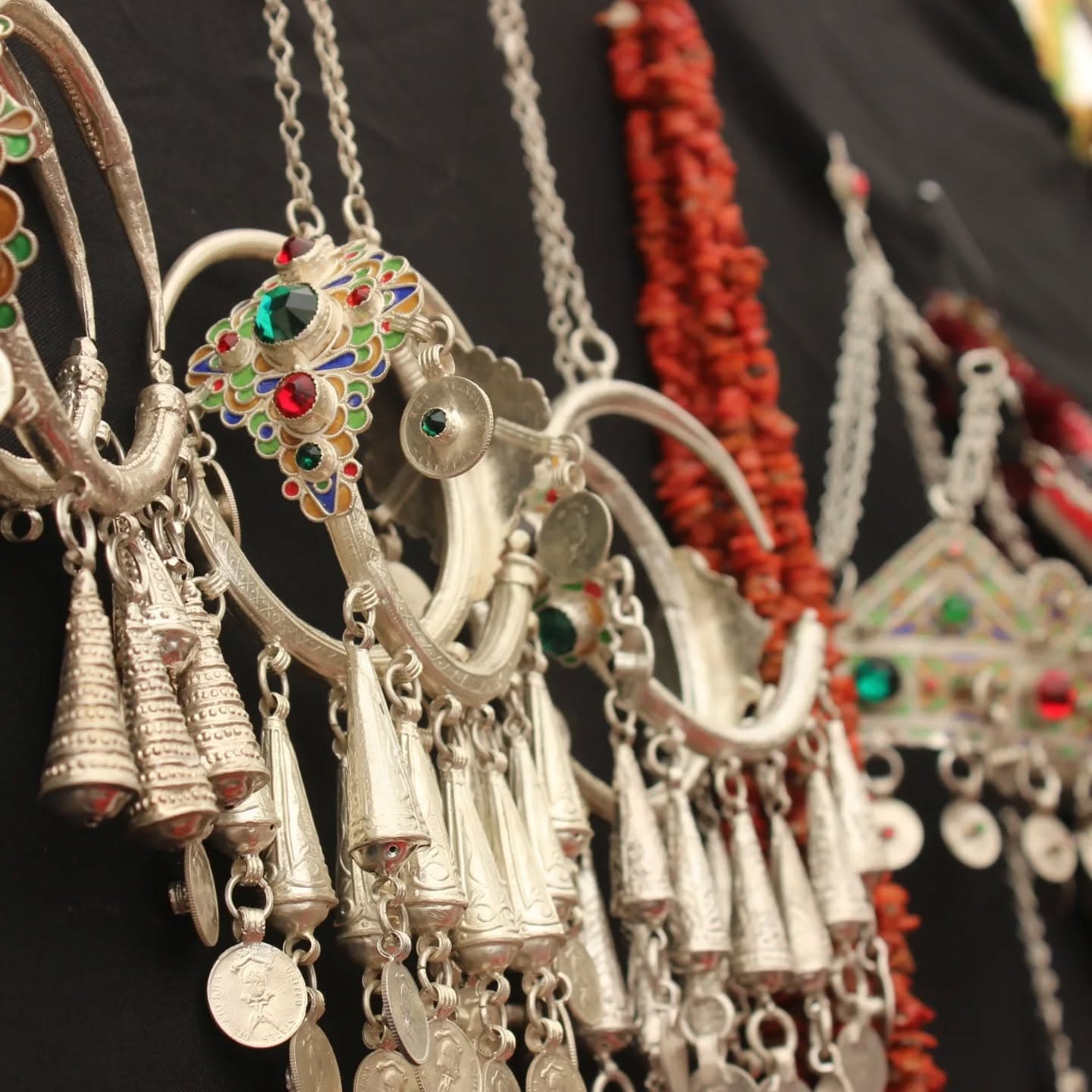Bijoux traditionnel berbère en argent