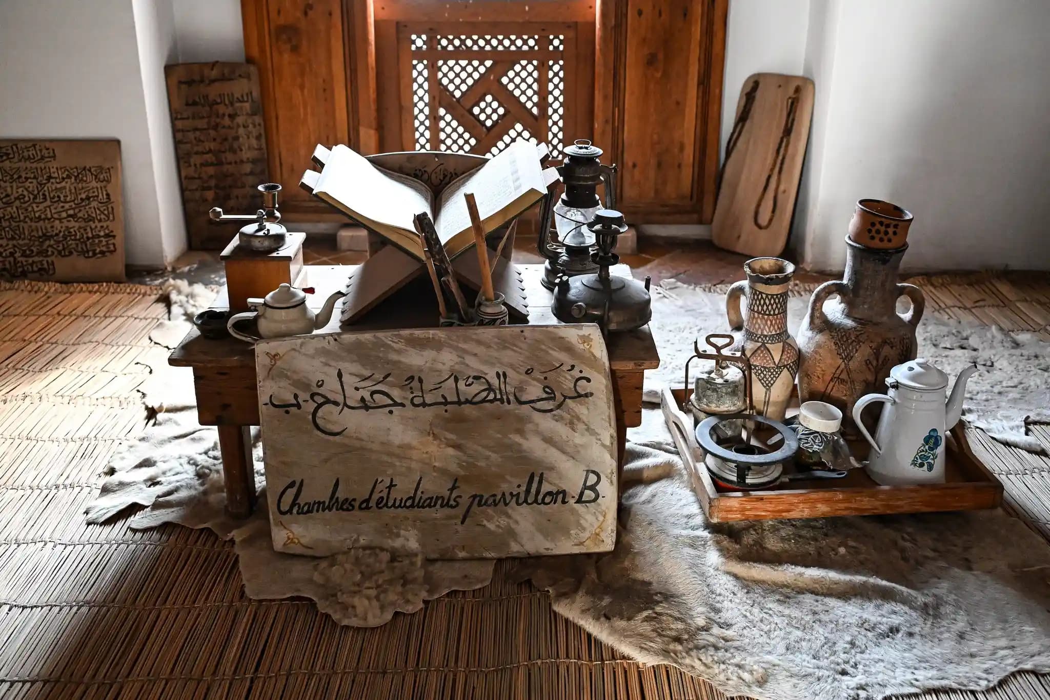 Habitación de estudiante Medersa Marrakech