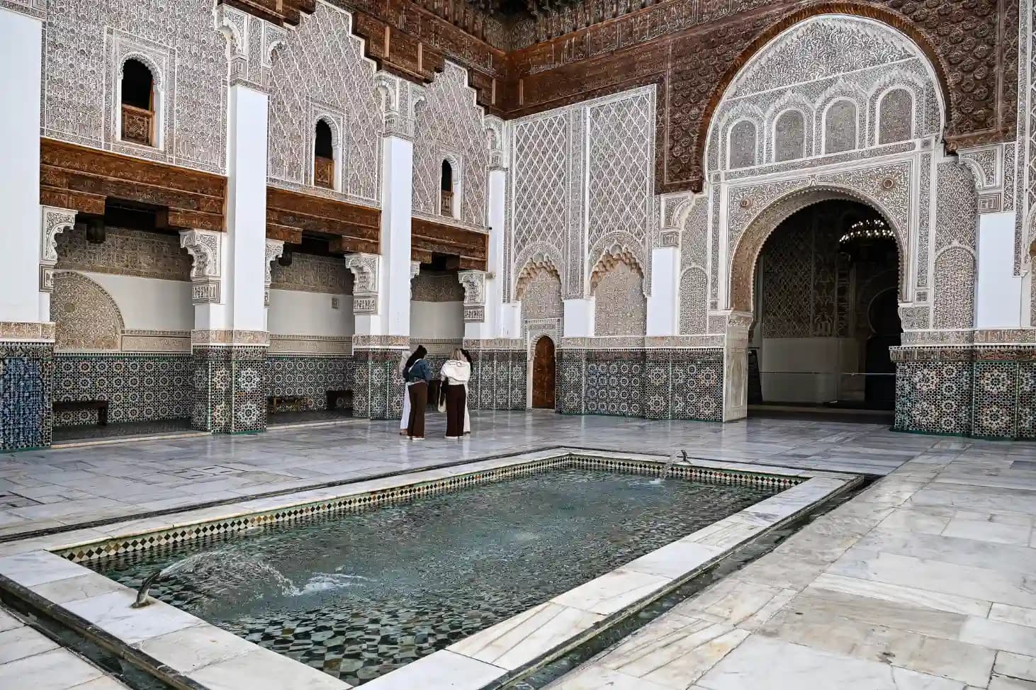 Interieur Medersa Ben Youssef