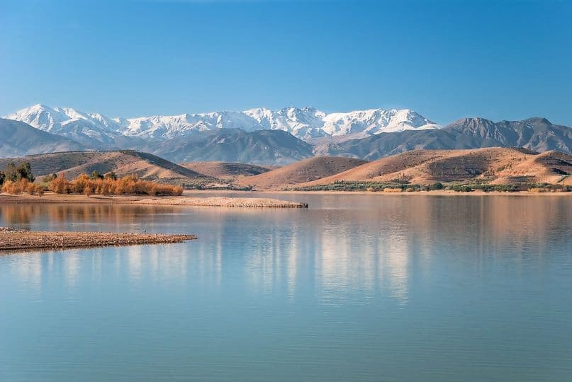 Paysage lac lalla takerkoust