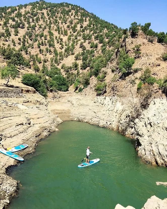 Paddle lac lalla Takerkoust