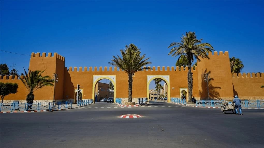 Une des portes de la médina de Tiznit