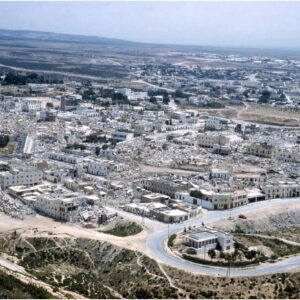 Ville détruite après le tremblement de terre à Agadir