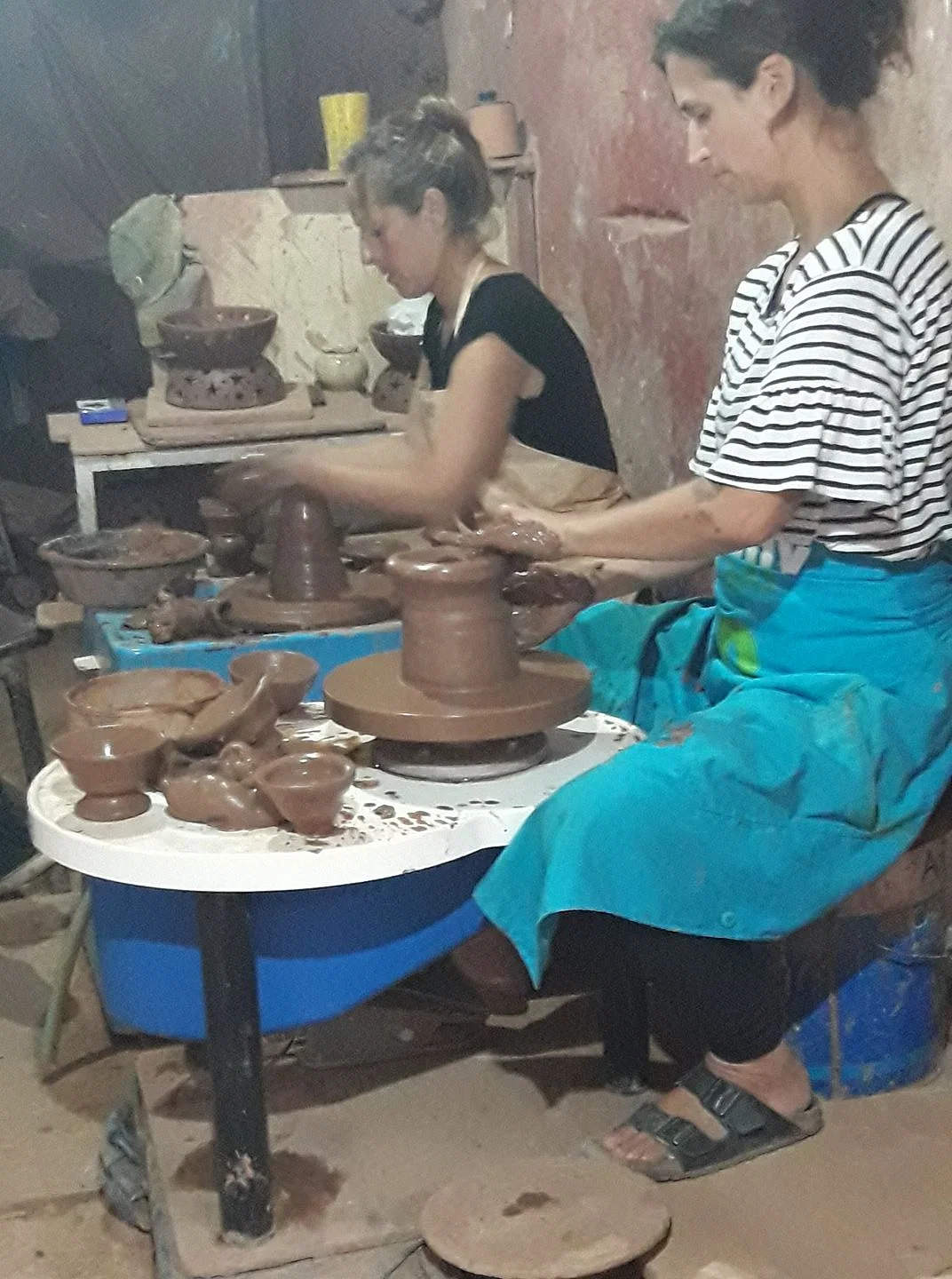 Taller de cerámica de Agadir