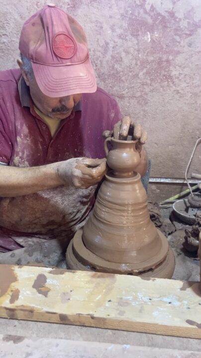 Taller de cerámica Agadir marruecos
