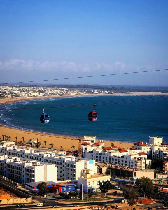 Vista desde El Teleférico de Agadir