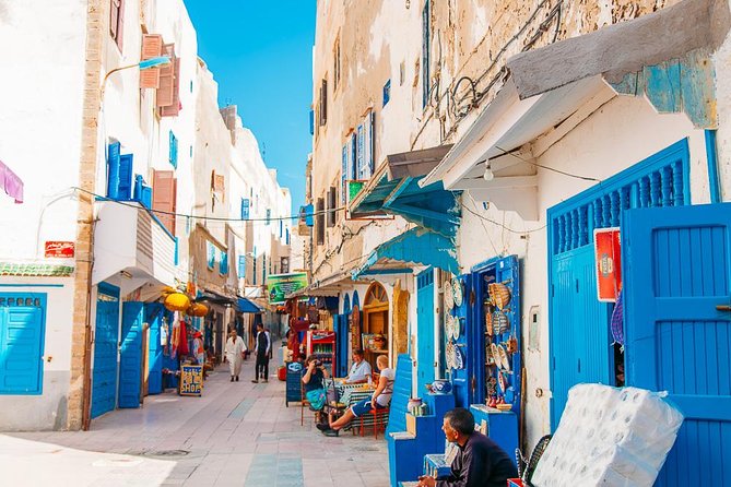 Calle colorida de Essaouira