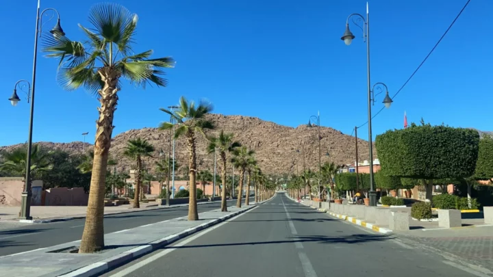 Town of Tafraoute Morocco