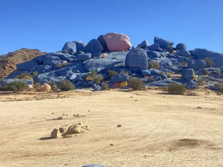 tafraoute maroc rochers peints